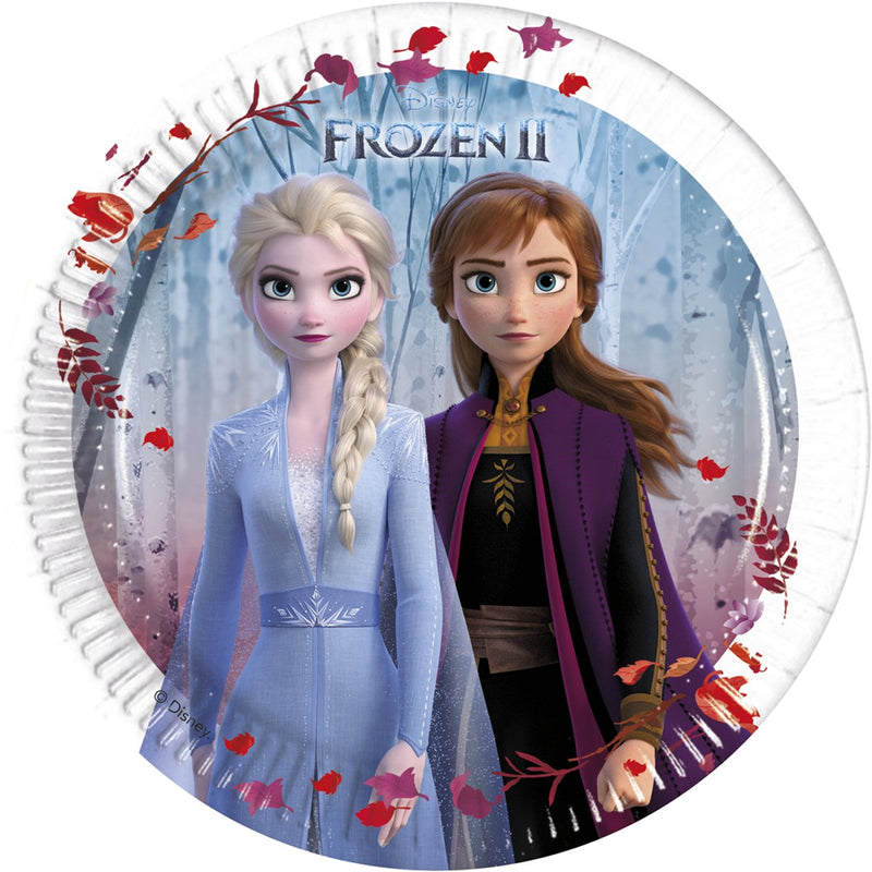 Disney Frozen 2 Papieren Bordjes 20 cm