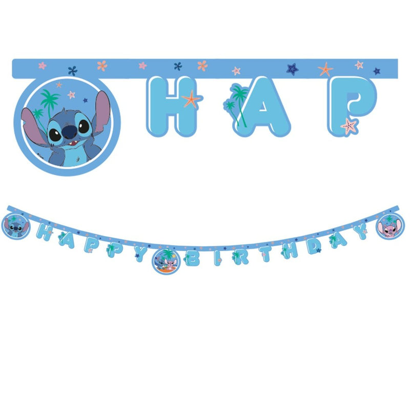 Stitch Happy Birthday Letterslinger