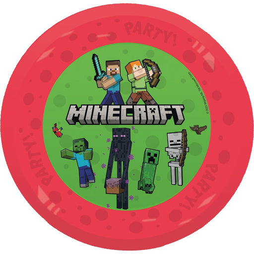 Minecraft Herbruikbaar Bord 21 cm