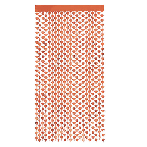 Hartjesdeurgordijn Roségoud 100 x 200 cm