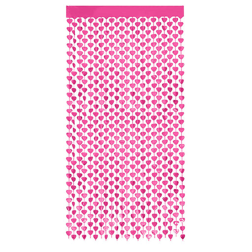 Hartjesdeurgordijn Roze 100 x 200 cm