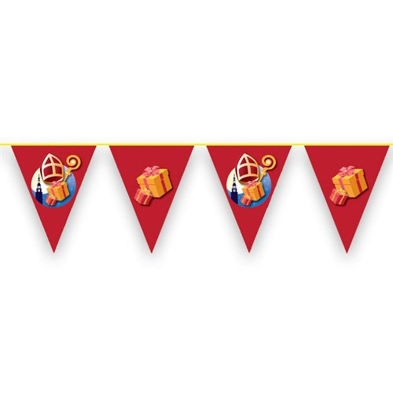 Vlaggenlijn Sinterklaas Rood