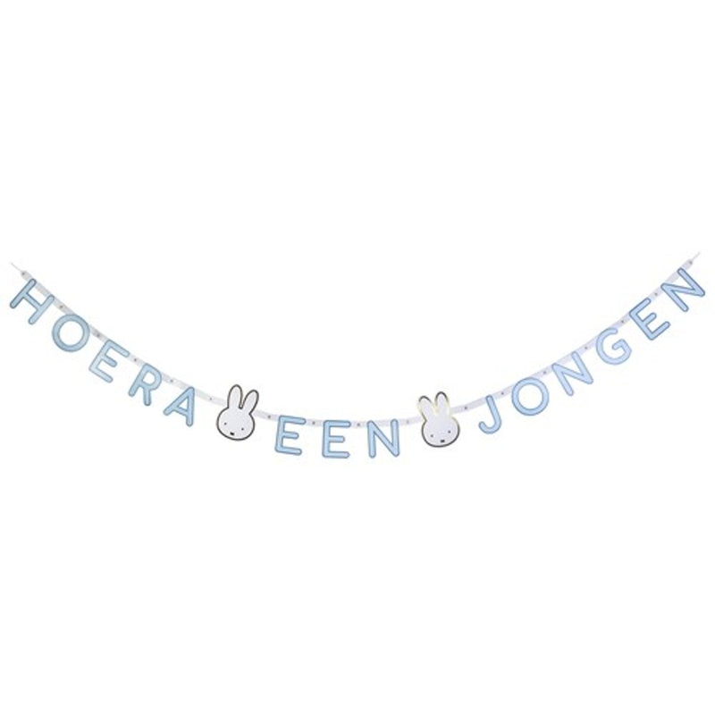 Letterslinger Nijntje Hoera Een Jongen