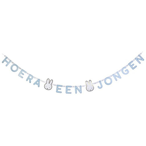 Letterslinger Nijntje Hoera Een Jongen