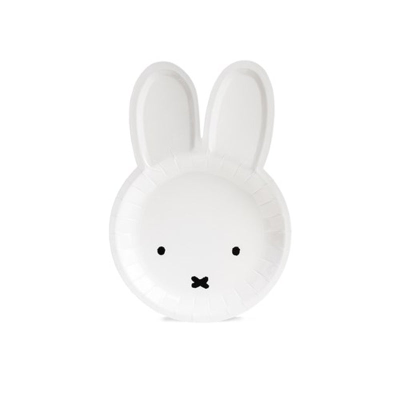 Bordjes Nijntje Hoofd Wit – 23 cm