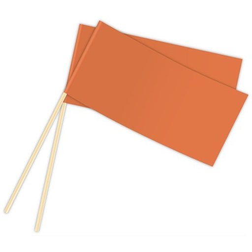 Zwaaivlaggen Oranje – 50 Stuks
