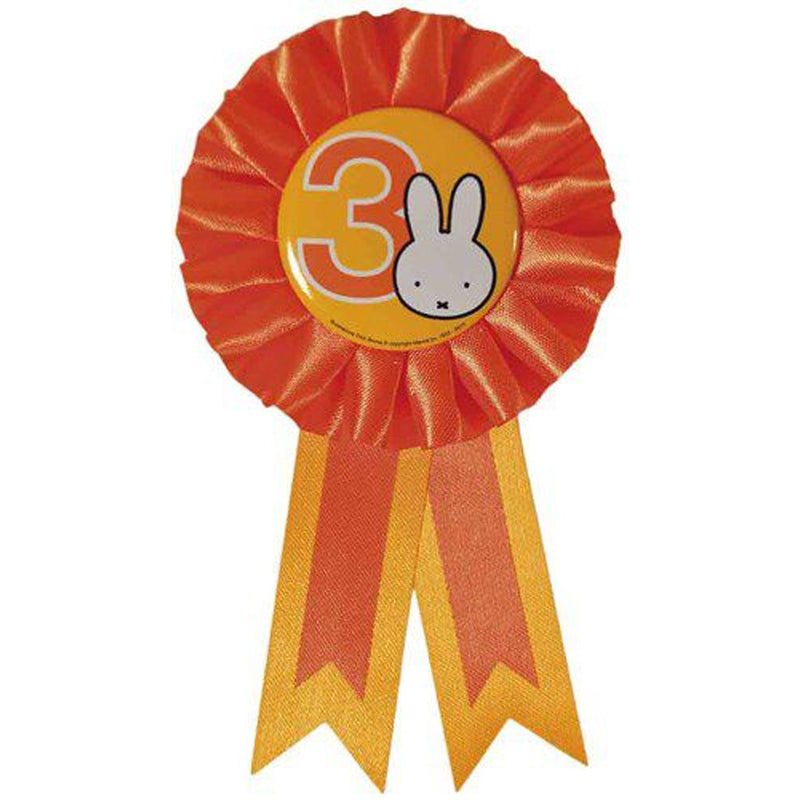 Rozet Nijntje 3 Jaar Oranje