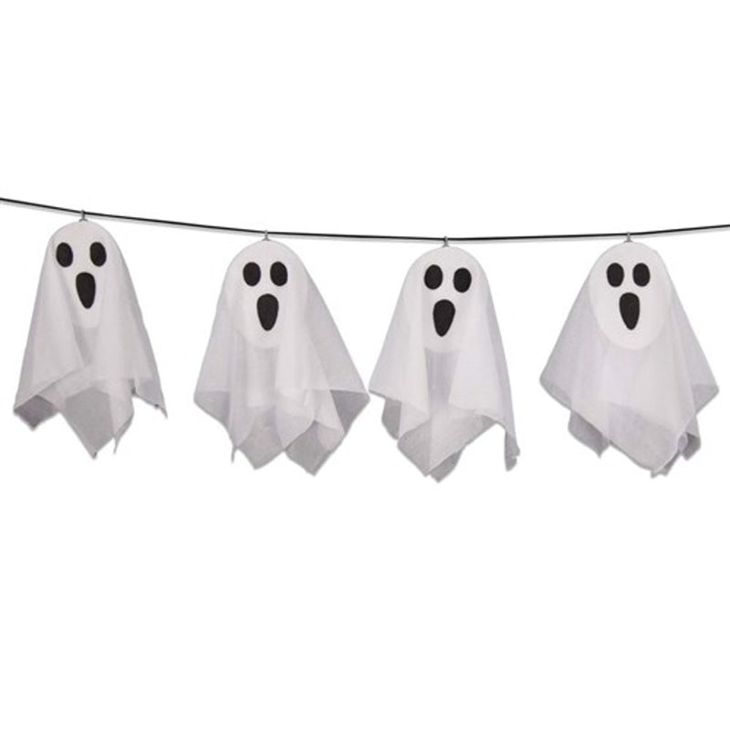 Halloween Slinger Spookjes Wit